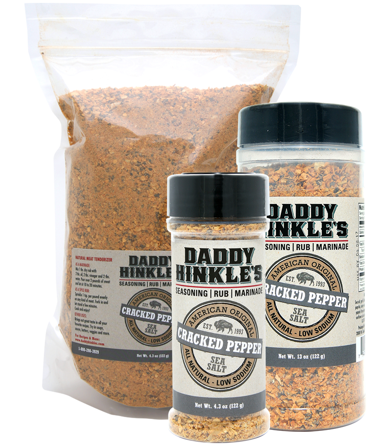 Low Sodium Cracked Pepper Seasoning