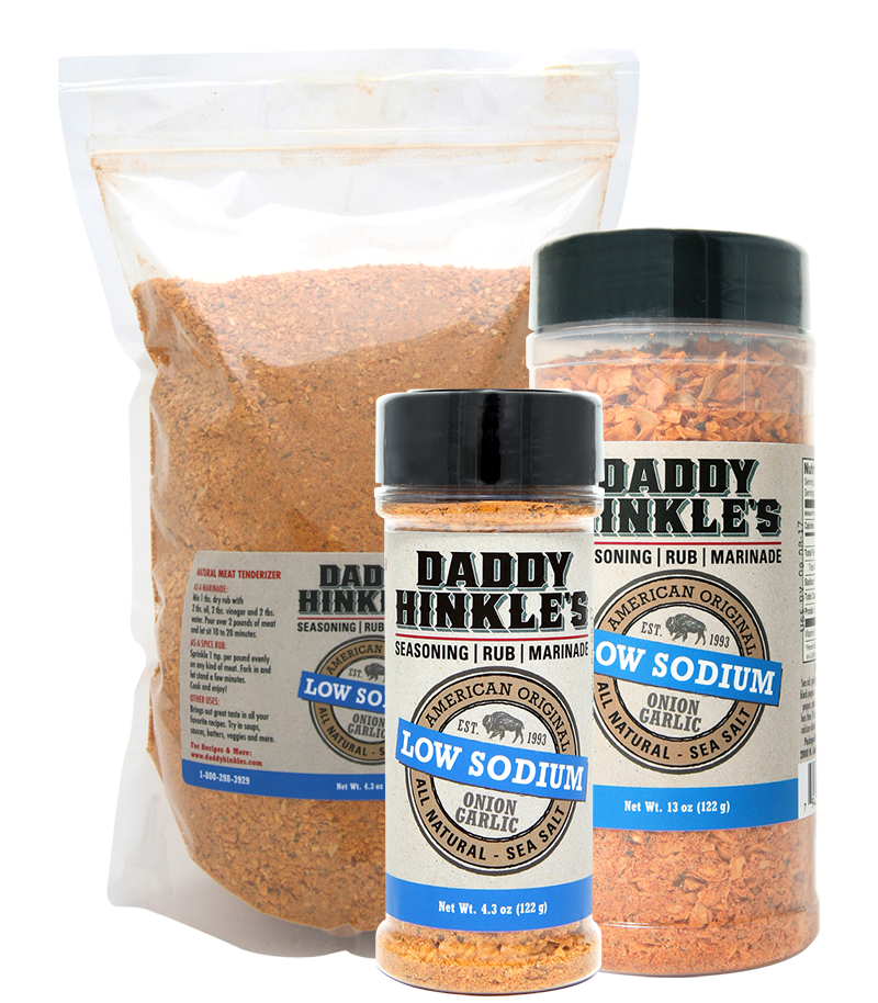 All Natural Low Sodium Blend - Daddy Hinkles