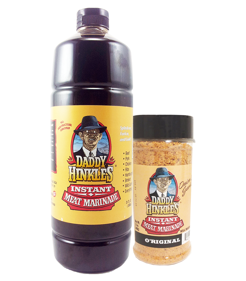 Daddy Hinkle's Quart & 12oz Shaker Original - Daddy Hinkles